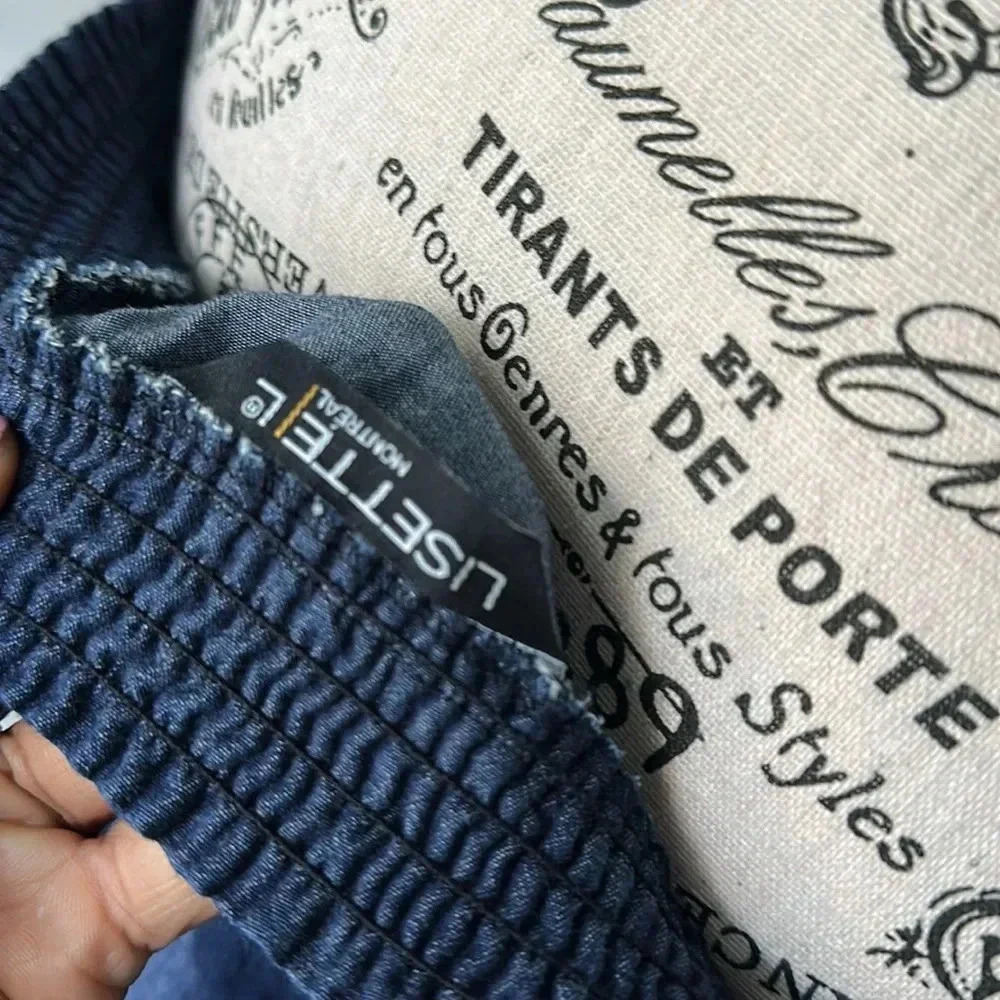Cute jean top - Size L - Picture 2 of 2